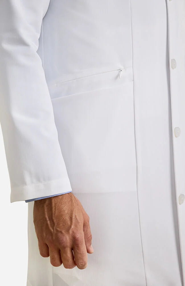 Healing Hands Men's Lawrence 37" Lab Coat - (HH401)