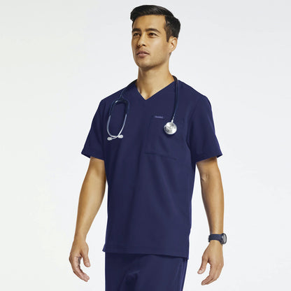 Jaanuu - Men's 2-Pocket V-Neck Top (J86032) - Uniscrubs