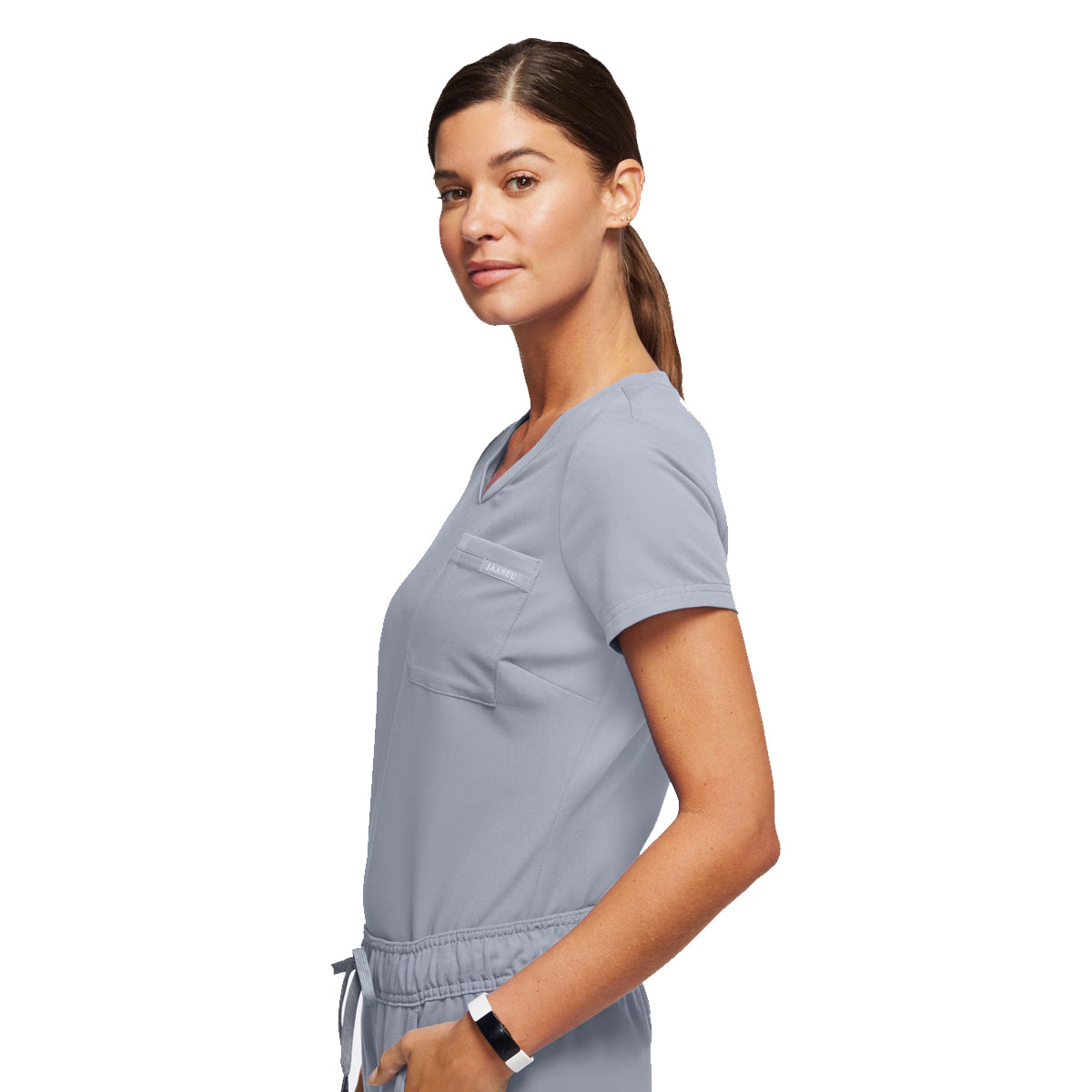 Jaanuu - Women's 2-Pocket Tuck-In Top (J96241)