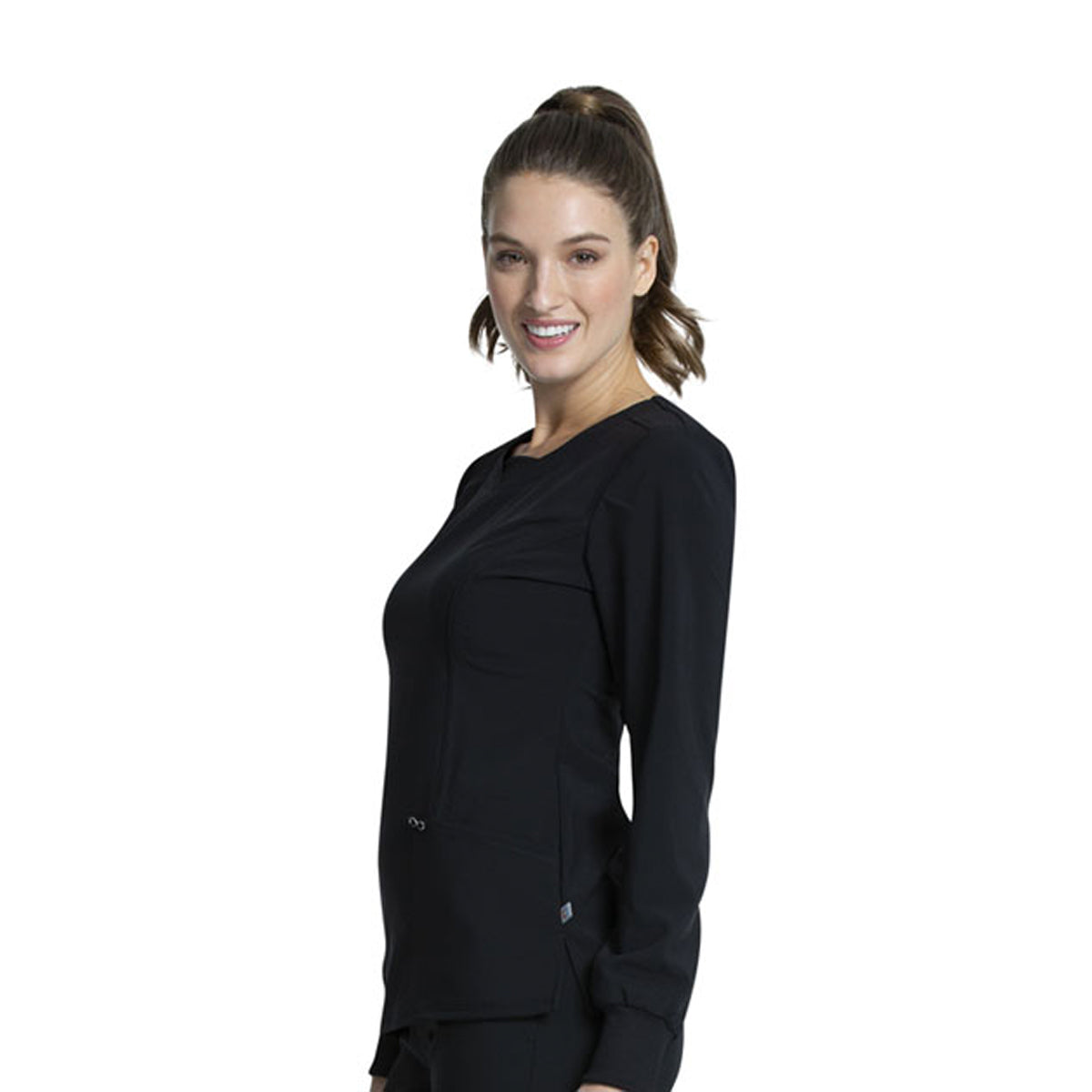 Cherokee - Infinity Long Sleeve V-Neck Top (CK781A)