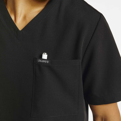 Jaanuu - Men's 2-Pocket V-Neck Top (J86032) - Uniscrubs