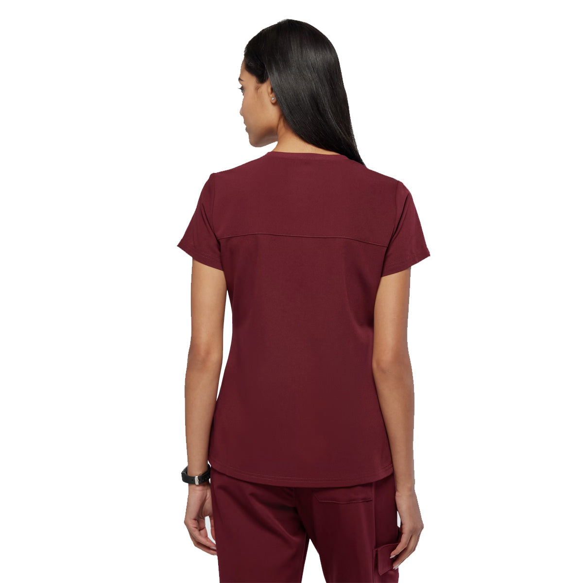 Jaanuu - Women's 2-Pocket Tuck-In Top (J96241)