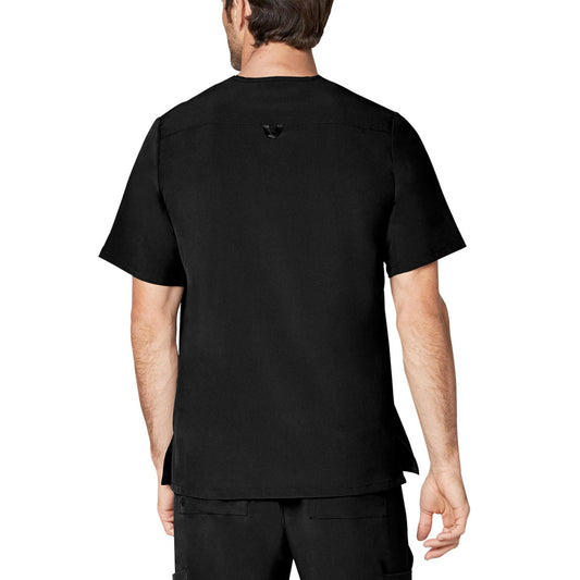 Adar - Addition Scrubs For Men - Classic V-Neck Scrub Top (A5006)