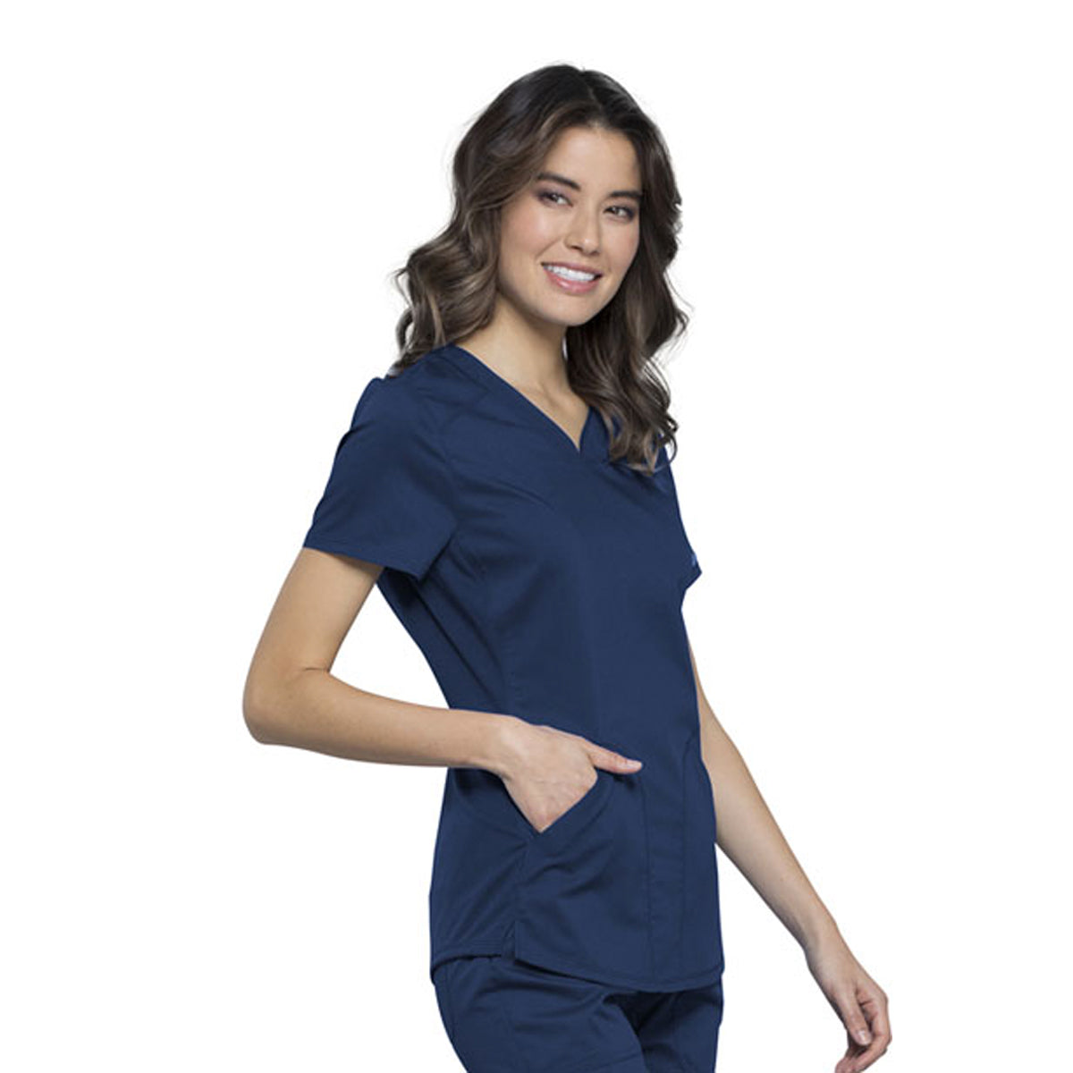 Cherokee - Women's V-Neck Solid Scrub Top (WW601)