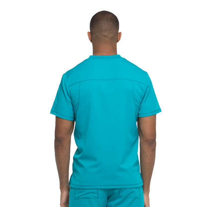 Dickies - Dynamix by Dickies Men's V-Neck Solid Scrub Top (DK610) - Uniscrubs