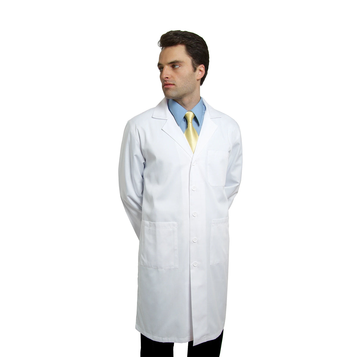 Adar - Unisex 39" Midriff Lab Coat (808) - Uniscrubs