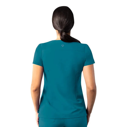 Adar - Women's Modern V-Neck Top (A6008) - Uniscrubs