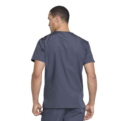 Cherokee - Unisex V-Neck Solid Scrub Top & Drawstring Scrub Pant Set (WW530C) - Uniscrubs