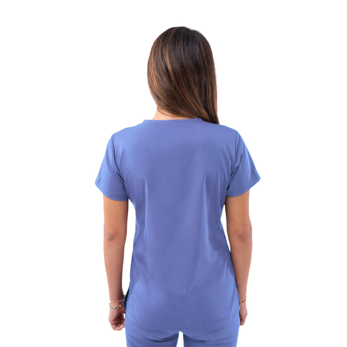 Adar - Women’s Sweetheart V-neck Scrub Top (P4210)