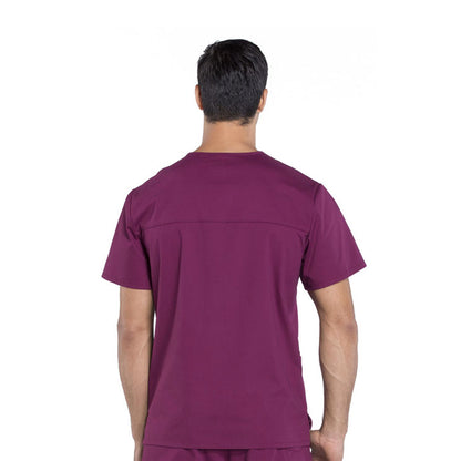 Cherokee - Men's V-Neck Utility Solid Scrub Top (WW695) - Uniscrubs