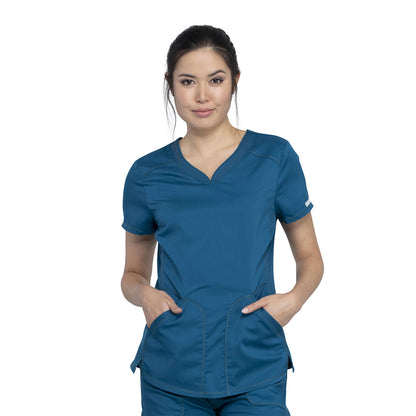 Cherokee - Women's V-Neck Solid Scrub Top (WW601) - Uniscrubs