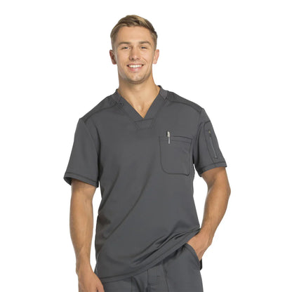 Dickies - Dynamix by Dickies Men's V-Neck Solid Scrub Top (DK610) - Uniscrubs