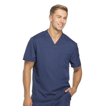 Dickies - Dynamix by Dickies Men's V-Neck Solid Scrub Top (DK610) - Uniscrubs