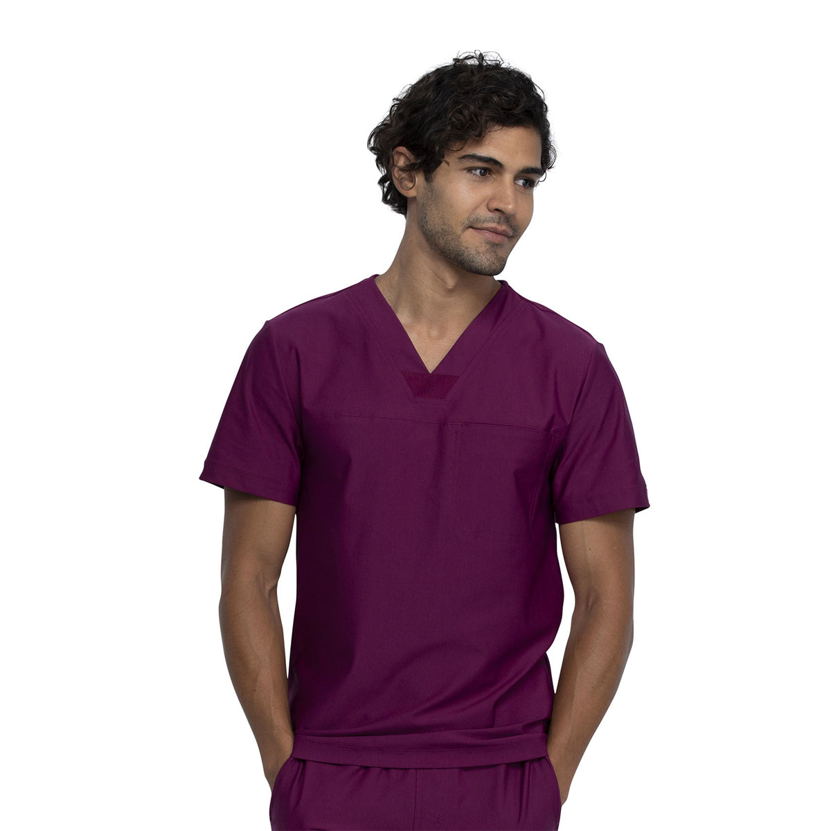 Cherokee - Men's V-Neck Solid Scrub Top (CK885)