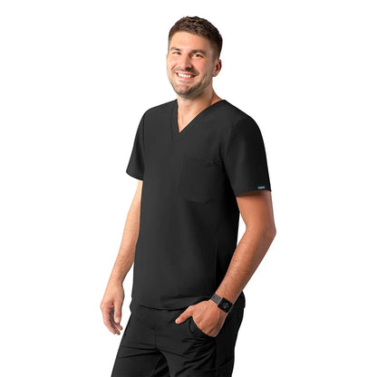 Adar - Men's Modern V-Neck Top (A6010) - Uniscrubs
