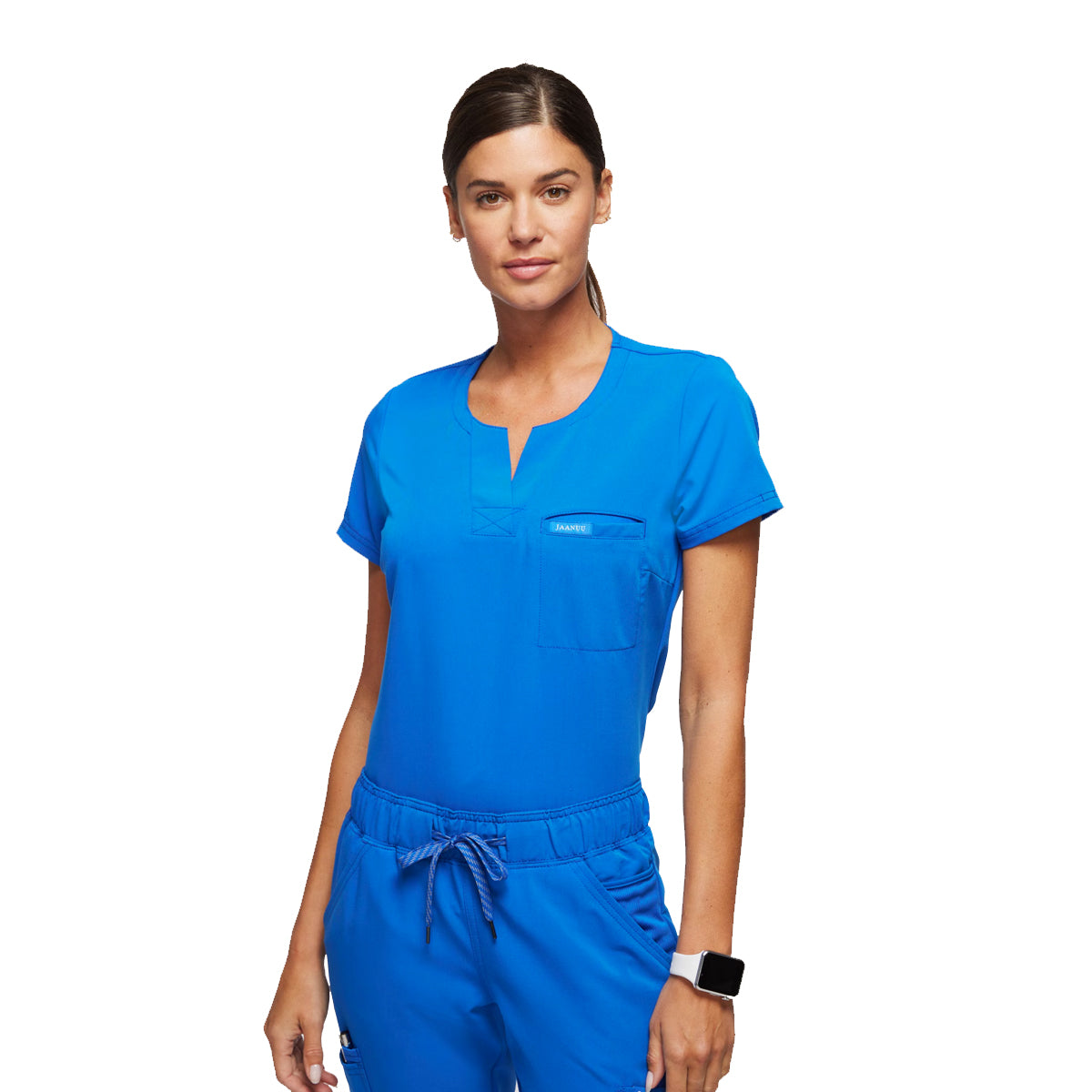 Jaanuu - Women's 1-Pocket Tuck-In Top (J96173)