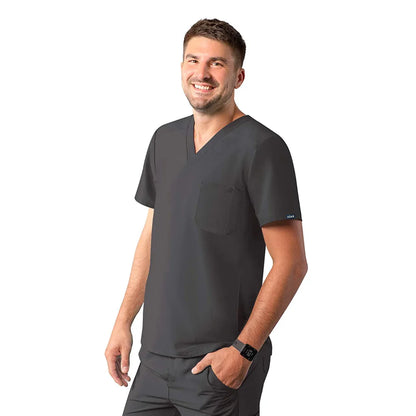 Adar - Men's Modern V-Neck Top (A6010) - Uniscrubs