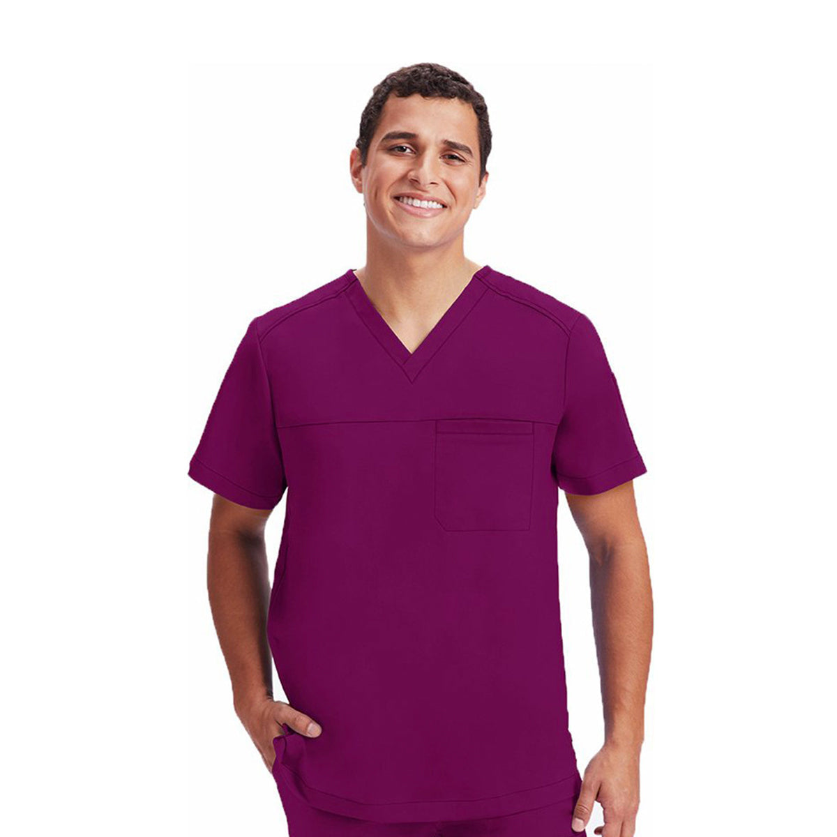 Healing Hands - Men's Justin Solid Scrub Top (2330)