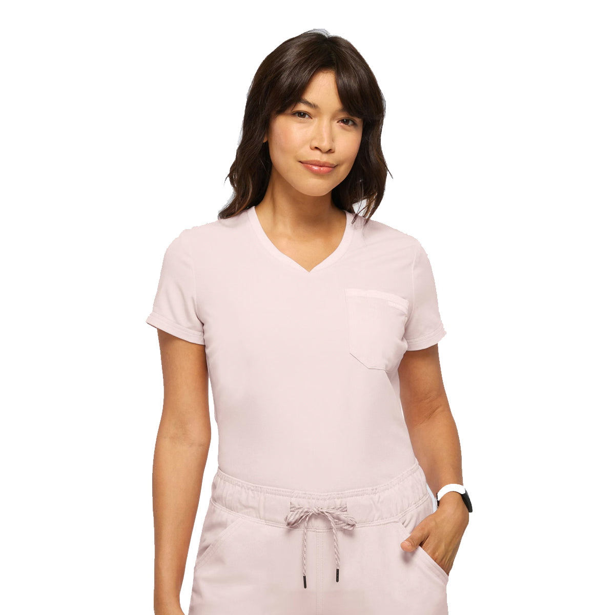 Jaanuu - Women's 2-Pocket Tuck-In Top (J96241)