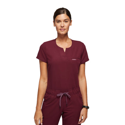 Jaanuu - Women's 1-Pocket Tuck-In Top (J96173) - Uniscrubs