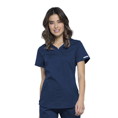Cherokee - Women's V-Neck Solid Scrub Top (WW601) - Uniscrubs
