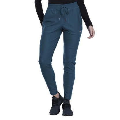 Cherokee - Women's Mid-Rise Tapered Leg Drawstring Scrub Pant (CK090) - Uniscrubs