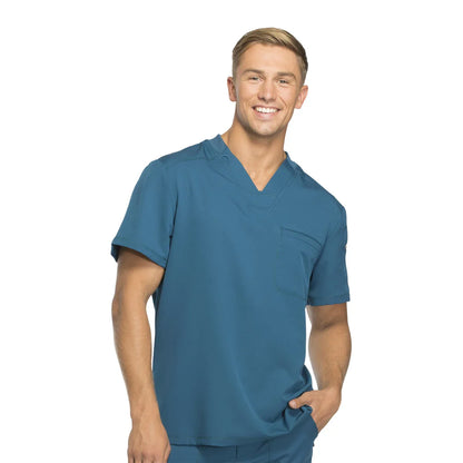 Dickies - Dynamix by Dickies Men's V-Neck Solid Scrub Top (DK610) - Uniscrubs