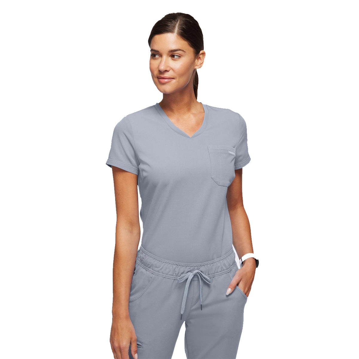 Jaanuu - Women's 2-Pocket Tuck-In Top (J96241)