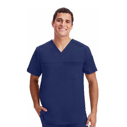 Healing Hands - Men's Justin Solid Scrub Top (2330) - Uniscrubs