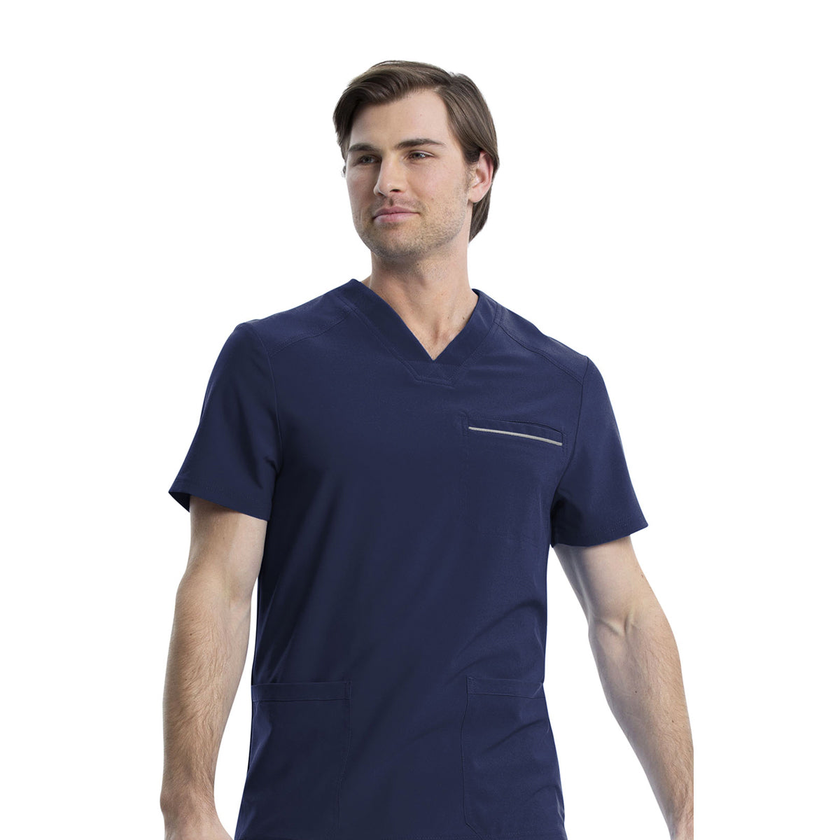 Cherokee - Men's V-Neck Solid Scrub Top (CK661)