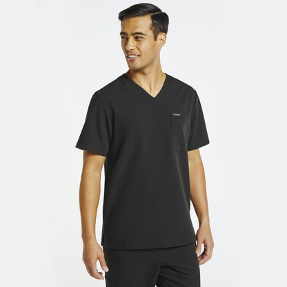 Jaanuu - Men's 2-Pocket V-Neck Top (J86032) - Uniscrubs