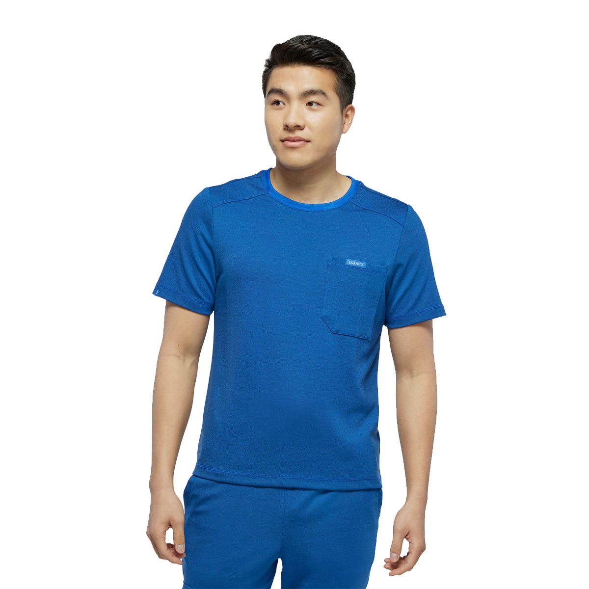 Jaanuu - Crewneck UltraSOFT Men Scrub Top (J86056)